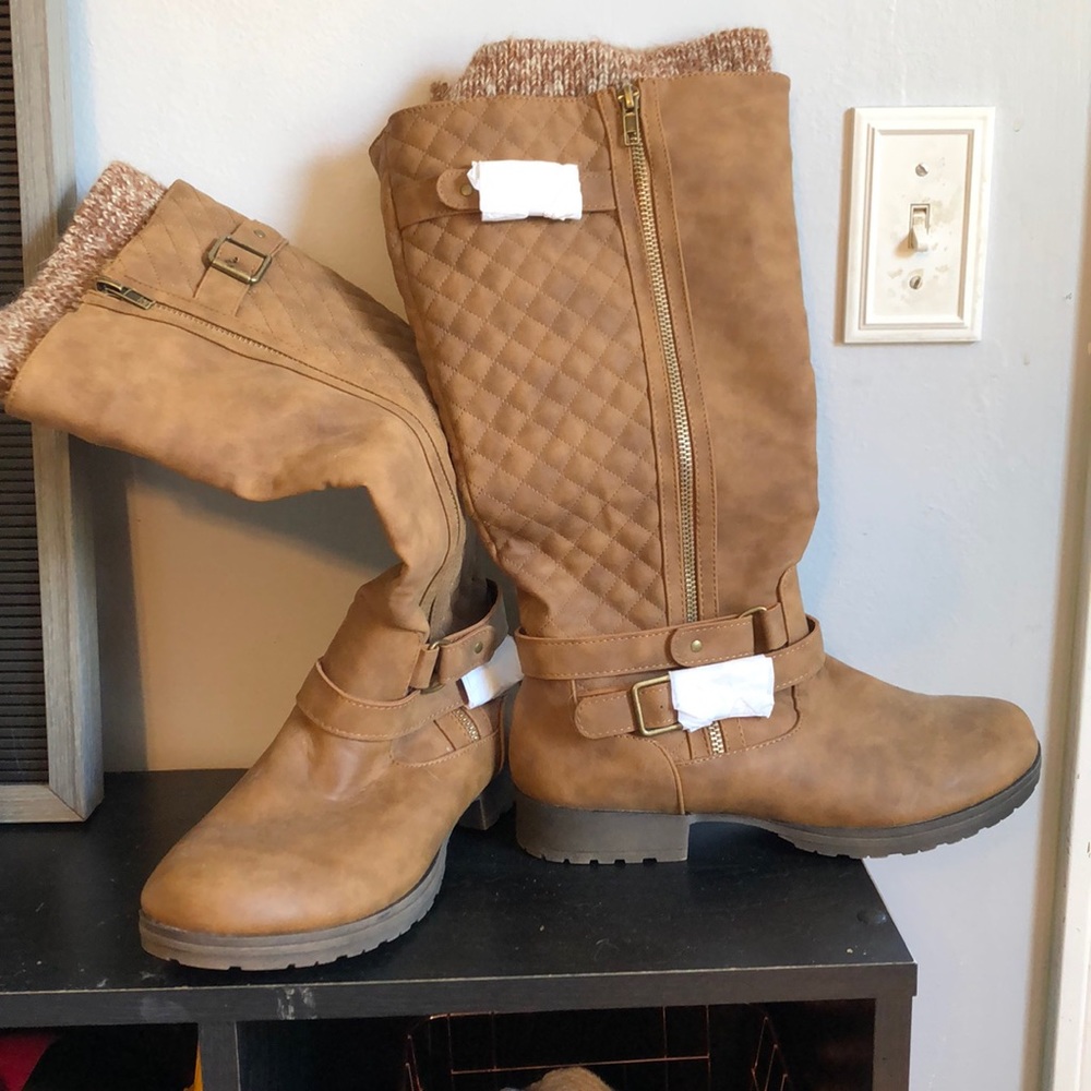 Size 9.5 Wide Calf Boots